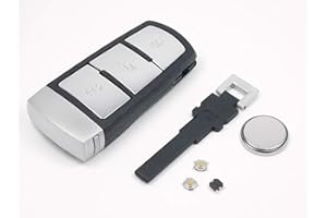 Automobile Locksmith Repair Kit for VW Volkswagen Passat Mk7 B6 3 Button Remote Key Repair Shell Replacement