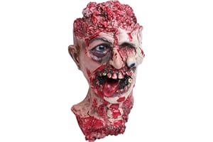 Petalum Halloween Decorations Scary Fake Bloody Body Parts Props Severed Cut Off Head Party Props
