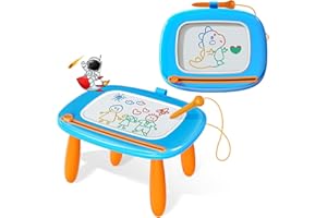 Kikidex Magnetic Drawing Board, Toddler Girl Toys for 1-2... - 59 ريال