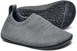 Sosenfer Calzini Pantofole da Casa Bambini Scarpe Interne a Maglia Antiscivolo per Ragazzi Ragazze Slipper Kids Unisex