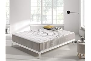 ‎SIMPUR LOW COST SIMPUR RELAX - Materac Visco Spring 180x200 cm - Wysokość +/- 26 cm - Pocket Spring System - High Density HR Viscosoft Foam - Innowacyjny system wielowarstwowy - Multizone Comfort