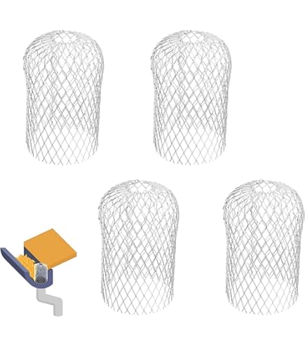 Filtro Per Grondaie In Alluminio - 4 Pezzi, Diametro 4-10 Cm, Per Bloccare Foglie E Detriti - Foto 5