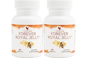 FOREVER LIVING PRODUCTS Forever Royal Jelly 100% Natural, Pack of 2 (120 Tablets)