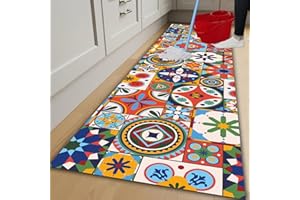 parpyon® Tappeto cucina Antiscivolo Lavabile Alby Nuova passatoia al metro ANTIMACCHIA e ANTISFILO tappeti cucina, bagno salotto moderno runner Italia