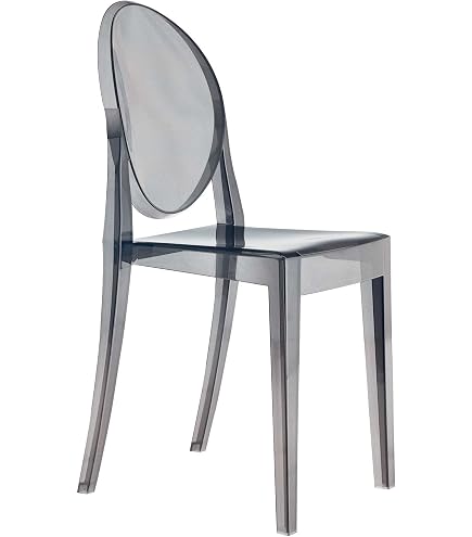 Scab Design Sedia Igloo Chair In Policarbonato Fumé - Made In Italy - Set Da 2