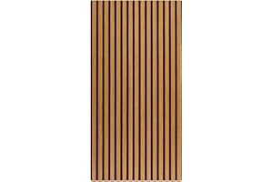 HORI Akustik-Wandpaneele in Holzoptik Schallabsorbierende Wandverkleidung für Wanddeko Akustikpaneele für Lärmminderung und Raumakustik in verschiedenen Ausführungen