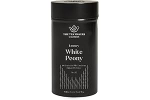 THE TEA MAKERS OF LONDON White Peony Supreme (Pai Mu Tan) Loose Leaf Tea 50g Caddy
