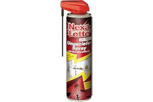 Nexa Lotte Ultra Ungezieferspray, gegen Ameisen, Schaben, Silberfische, u.a., mit Sofort- und Langzeitwirkung, 400 ml