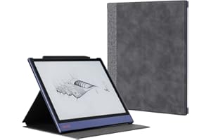OLAIKE Etui do Onyx BOOX Note Air/Note Air 2 Plus 10,3 cala, wytrzymałe etui foliowe ze składanym stojakiem, Grey
