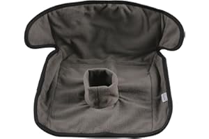 ‎HISPROUT Hisprout 360 Bequemes Bambus Holzkohle Universal Kindersitz Schutz Pad, geeignet für Toiletten Training, Windel Leckage Schutz, und kompatibel mit Allen Größen von Autositzen (Light Gray)