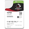 Seagate IronWolf Pro, 12 TB, Enterprise NAS Internal HDD –CMR 3.5 Inch, SATA 6 Gb/s, 7,200 RPM, 256 MB Cache for RAID Network Attached Storage (ST12000NT001)