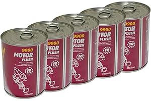 MVH BOCKAUF Motor Flush Reiniger 9900 Motorspülung MANNOL 5 X 350 ml