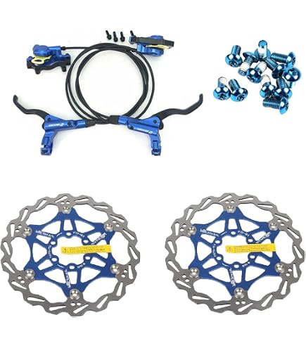 JKY Zoom HB-876 Hydraulische Scheibenbremsen Für Mountainbike – 4 Kolben, 800/1400 Mm