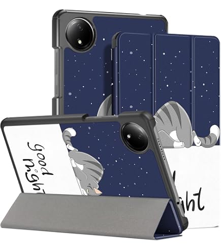 LSPCASA Hülle Für Xiaomi Redmi Pad SE 11 Zoll – PU-Leder Mit Standfunktion, Stifthalter & Kartenfach