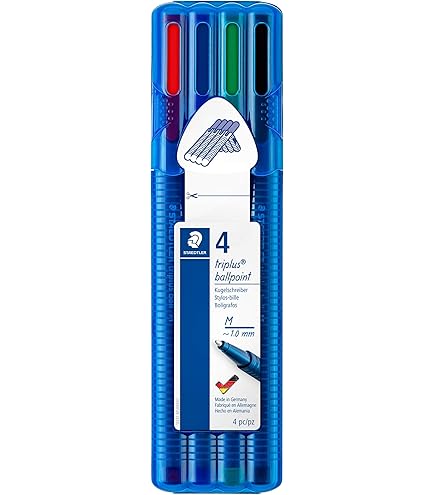 Set STAEDTLER Triplus SB4B-R - Righello, Penne A Sfera E Evidenziatore, Ideale Per Scuola E Ufficio - Foto 9