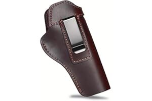 ACEXIER Taktisches verdecktes Trageholster aus echtem Leder 1911, kompatibel mit Colt/Springfield / S1g / Browning/S&W 1911