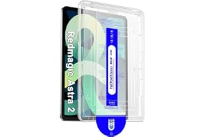 zZjoOoj Skyddsfilm för RedMagic Astra 2 för pansarglas, automatisk dammborttagning, 1 st ultraklar skärmskyddsfilm, 9H hårdhe