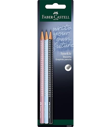 Matita Jumbo Sparkle B - Faber-Castell - Cartolibreria Skizzo