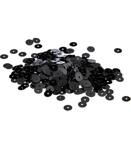 QUARKZMAN 20000 Stück Pailletten 4MM - Flache Becherpailletten Mit Löchern Für Basteln