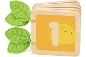 Le Toy Van Counting Book/Holzbuch - Zahlen Lernen 1 bis 10