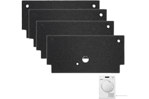 BAMYLI 12022801 filtry do suszarki Bosch Siemens, filtr gąbkowy, filtr filtrujący, do suszarek bębnowych, filtr cokołowy, pianka filtrująca, filtr cokołowy, suszarka kondensacyjna, 4 sztuki