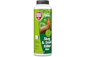 PROVANTO PROTECT GARDEN 86601082 Slug & Snail Killer Max, 800G - Powerful Slug Killer Pellets - for Protecting Ornamental Plants and Garden Vegetables - Snail Repellant - Approved for Organic Gardening