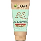 GARNIER Skin Active Anti-Aging BB Cream - Perfect All in 1 Care - Firms &amp; Hydrates - SPF 25 - Hyaluronic Acid &amp; Aloe Vera - V