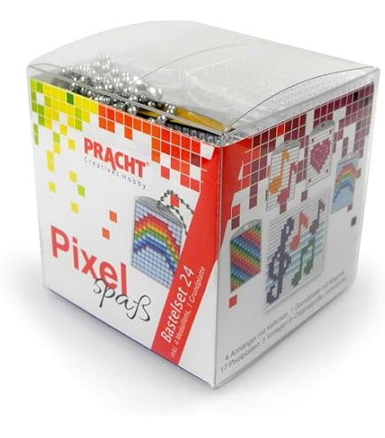 Pracht Creatives Hobby Pixel P31314 Mozaïek geschenkverpakking tijger