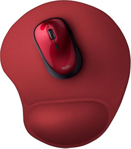 Tappetino Ergonomico Per Mouse Con Poggiapolsi In Gel – Laborio, 26,9x22,9x3 Cm, Base Antiscivolo, Allevia Tunnel Carpale