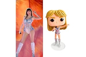 GENERIC 12cm Pop Singer Figures Statue - 𝑻𝒂𝒚𝒍𝒐𝒓 𝑺𝒘𝒊𝒇𝒕, Modern Art Sculptures for Home Decor, Resin Figure Sculpture Crafts Ornament, Collectible Figurines Living Room Decoration with Tape base (A)