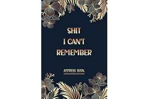 Address Book: Large Print Address Book with Alphabetical Tabs, More than 300 Entry Spaces, Funny Organizer to Name, Address, Phone, Email, Birthday, Note - Golden Flower Design -