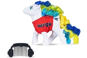 Basic Fun My Little Pony Stranger Things Retro Rockin’ Robin – Specjalna edycja kucyka z serii Netflix – Kolekcjonerska zabawka retro