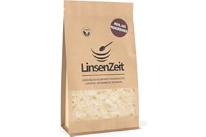 LinsenZeit – Mungbohnenmehl 600g – Mehl aus Mungbohnen - Naturbelassen - Großartige Proteinquelle - Vegan & ohne Zusatzstoffe & Premium Qualität