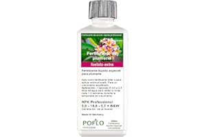 POFLO Fertilizante Frangipani Plumeria temple tree fertilizante líquido HIGHTECH (250ml)