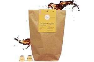 ‎CUP VERDE CUP VERDE – 100 Lungo Leggero Kaffeekapseln Nespresso* kompatibel / mild und säurearm / Nachhaltig - Klimaneutral – fair gehandelt - schonend geröstet