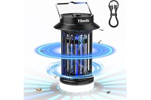 Fly Zapper Rechargeable Insect Killer, Morole USB Electric Bug Zapper Mosquito Catcher,Fly Traps Insect Pest Control with UV LED Lights for Indoor Outdoor