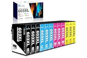 Vintella 603XL Druckerpatronen für Epson 603 XL Patronen Kompatibel mit Epson Expression Home XP-2100 XP-2105 XP-3100 XP-3105 XP-4100 XP-4155 Workforce WF-2810 WF-2830 WF-2835 WF-2850 (12er-Pack)