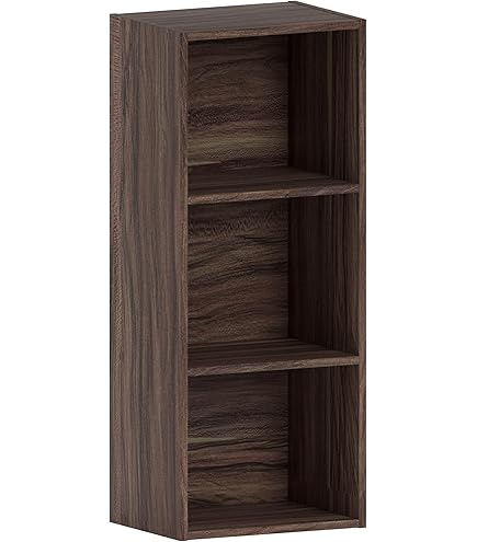 Scaffale Angolare In Legno Iris Ohyama - 3 Ripiani, 40cm Largo, Marrone - Per Libri, Decorazioni, Soggiorno - Foto 8