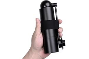 Normcore Manuelle Kaffeemühlen V3 - Kaffeemühle manuell aus Edelstahl kegelmahlwerk Mahlwerk - Stufenlose Mahlgradeinstellung - Espressomühle