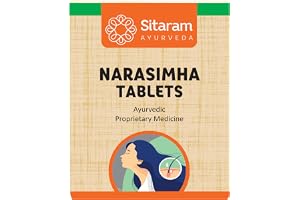 Sitaram Ayurveda Narasimham Tablet 60 Nos Sitaram Narasimha Tablets For Healthy Hair & Skin Inspired by Narasimha Rasayanam