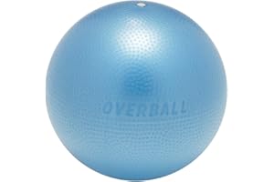 GYMNIC Soft Pilates Ball 23cm - Inflatable Ball with exercise guide - Use for Pilates, Yoga and Light Resistance Exercises (Home Gym & Gym Equipment)