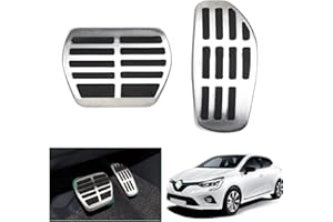 GAFAT 2020-2026 Renαult Clio 5/Captur 2/Arkana/Megane E-Tech, 18-26 Dacia Duster 3 Bigster Duster 2, Qashqai J12, 16-24 Kadjar/Koleos Pedale del Gas e Freno, Poggiapiedi Copertura Pedali [Automatico]