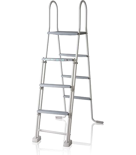 Gradino Di Ricambio Per Scala Da Piscina In ABS | Antiscivolo 49,8x8,6x4 Cm | Adatto A Tubi Fino A 4,2 Cm