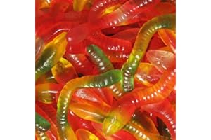 NILLKANTH Halloween Pick and Mix Candy Jelly Sweets for Kids and Adults (100g, Worms)