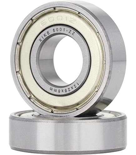 2 Cuscinetti A Sfera 6000ZZ 10x26x8mm - Acciaio Carbonio Per Trasmissione - Foto 3