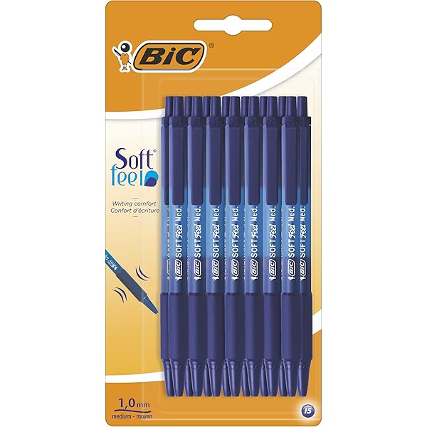 Bolígrafo BIC Soft Feel - Negro Colores Negro 