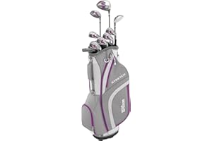 ‎WILSON Wilson Women's Stretch Golf Club 9-Club Set with Cart Bag