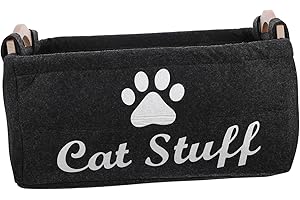 MAGICLULU Pet Cloth Storage Box Dog Treats Container Toy Boxes for Kids Square Baskets for Storage Cubby Cubes Pet Clothes Cat Toy Box Storage Bin Storage Case Sundries Basket Child Cat Box