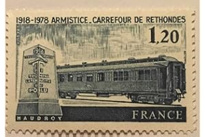 TIMBRE FRANCE 1978. Authentique Timbre de Collection Neuf **. France No 2022. par des Livres Express. Train