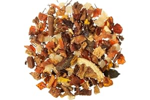 TEA SHOP - Infusión Happy Pumpkin 100g - 50 Tazas - Infusión a Granel - Especiada con Calabaza, Manzana y Zanahoria - Antioxidante y Vitamínico - Propiedades naturales: Digestivo y energético